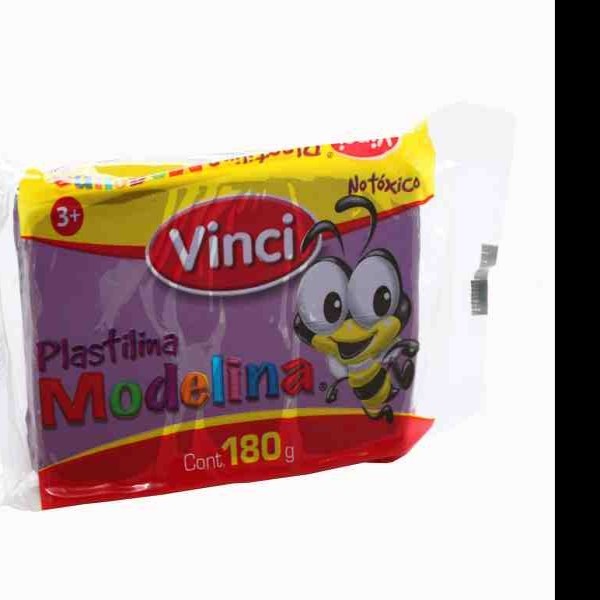PLASTILINA MODELINA VINCI 180G. VIOLETA E.5 C.100